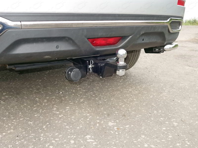 Фаркоп с типом шара Е нерж. для Renault Koleos II Рестайлинг (рынок Европы)