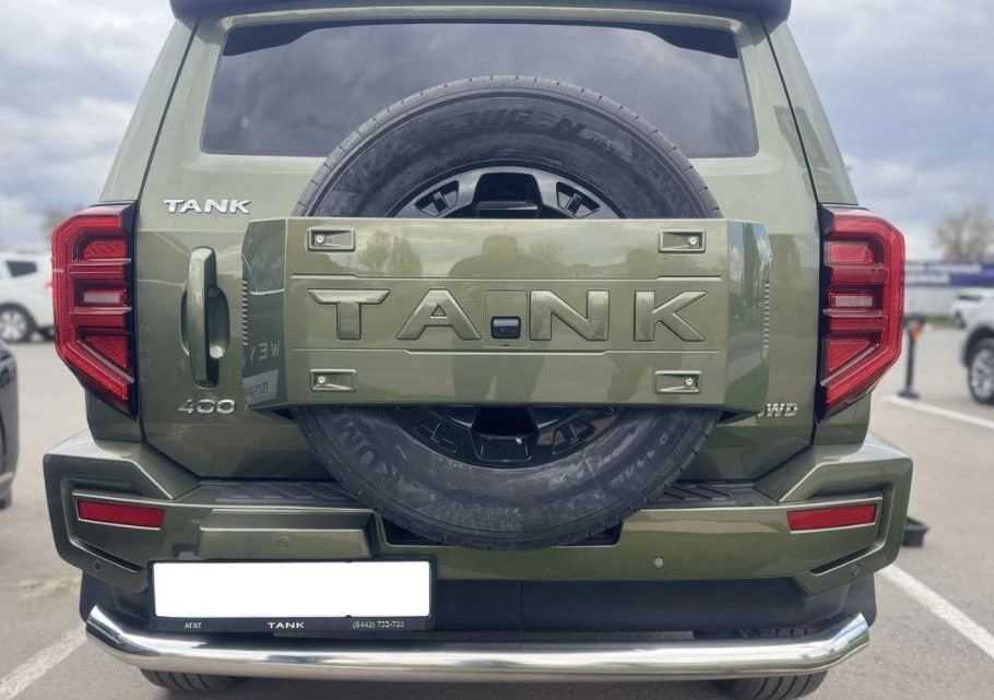 Защита заднего бампера d76 мм для TANK 400  Юко TANK400.23.11