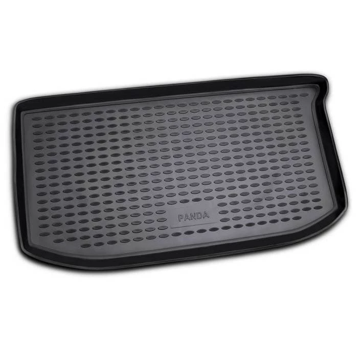 Коврик в багажник для Fiat Panda II Черный