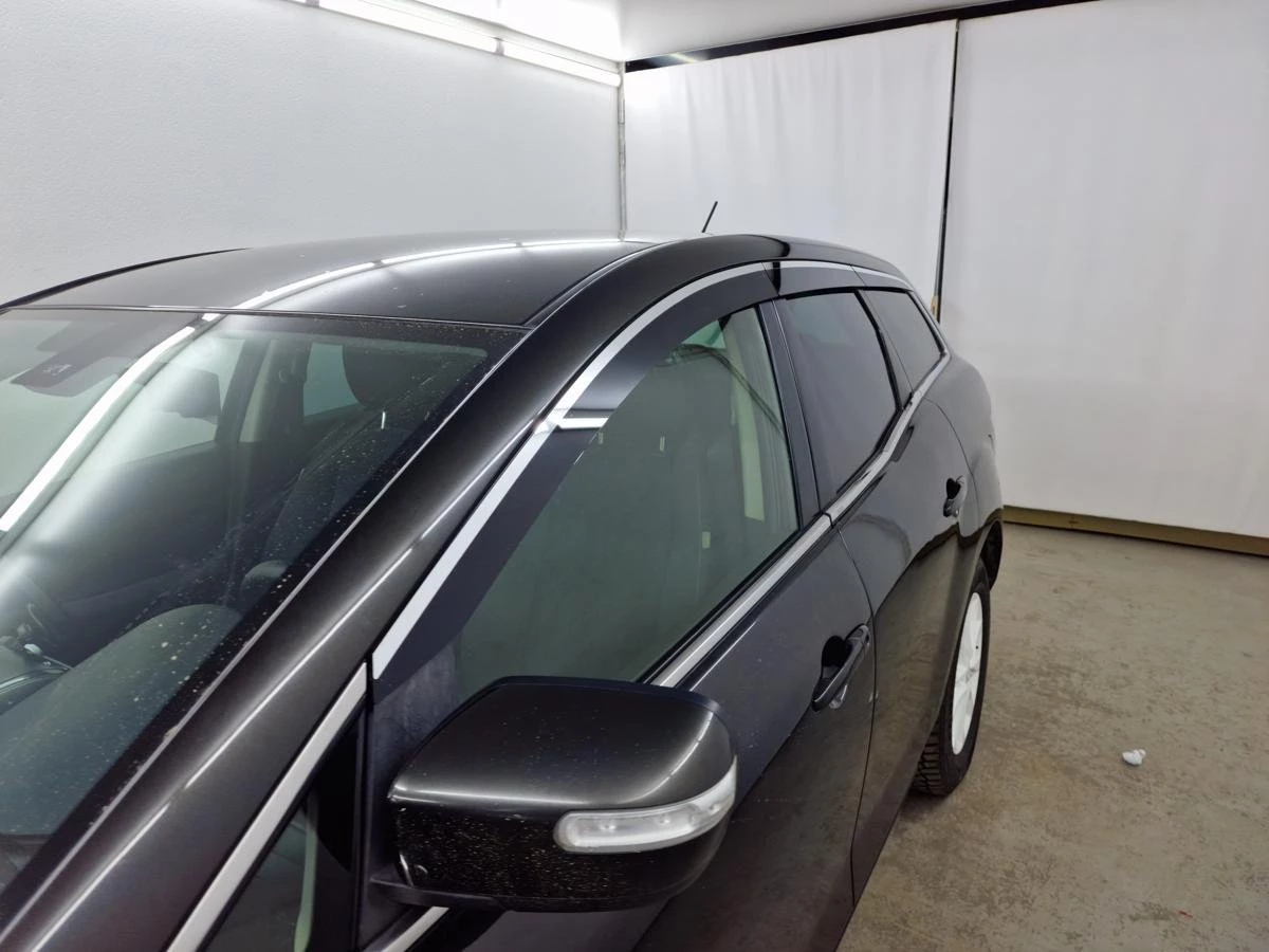 Дефлекторы окон 2D с хром накладками 6 шт. для Mazda CX-7 I