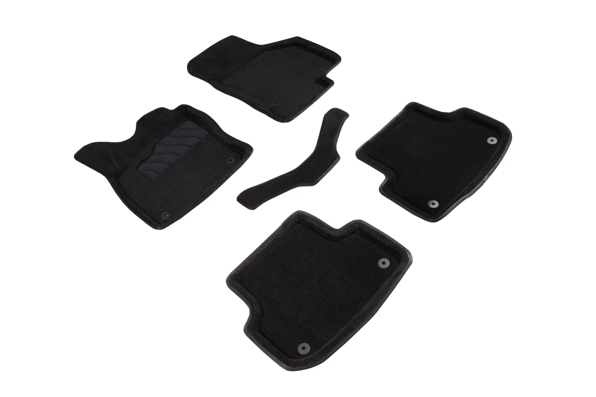 Коврики 3D ВОРС в салон для Audi A3 III (8V) Черный