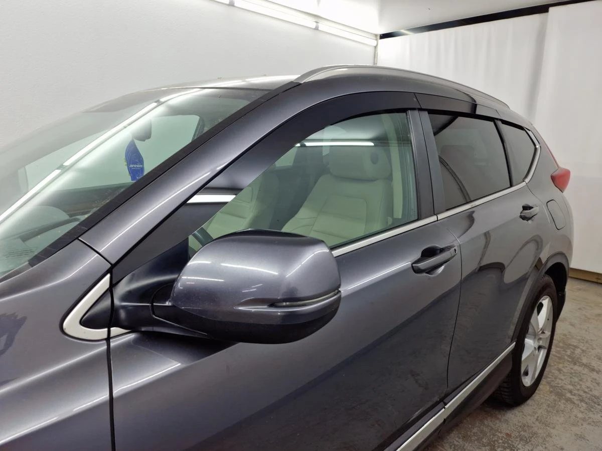 Дефлекторы окон 2D 6 шт. под наклоном для Honda CR-V V