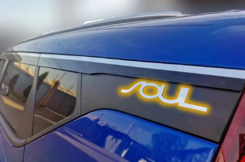 Наклейки на логотип для Kia Soul III Рестайлинг