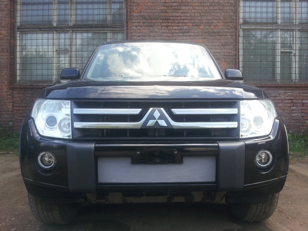 Защитная сетка радиатора для Mitsubishi Pajero IV