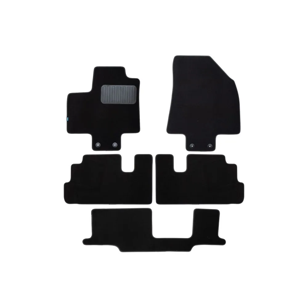 Коврики в салон Klever Premium 5шт для Infiniti QX60 II