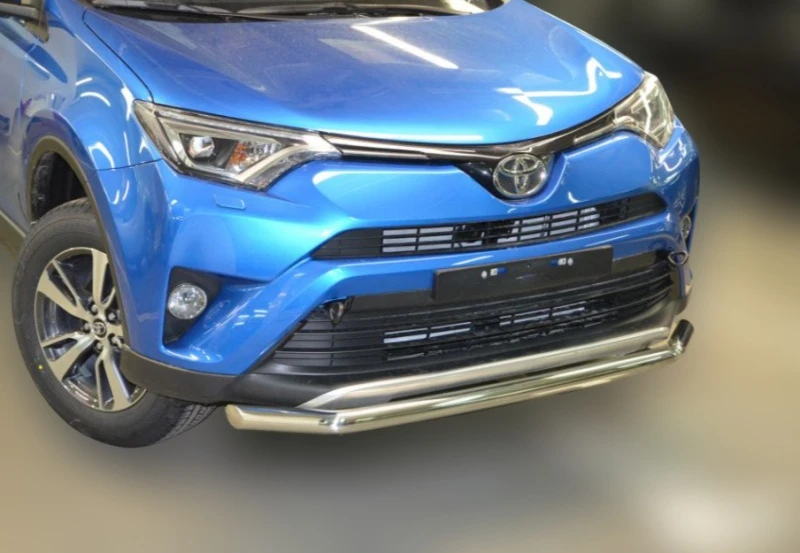 Защита переднего бампера d60 мм для Toyota RAV4 IV (XA40)  Юко TRAV.13.02