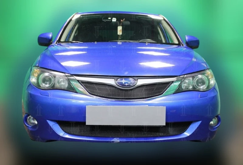 Комплект сеток black верх (1.5) и низ для Subaru Impreza III Черный Стрелка 11 SUBIMP07.top.black-SUBIMP07.bot.black