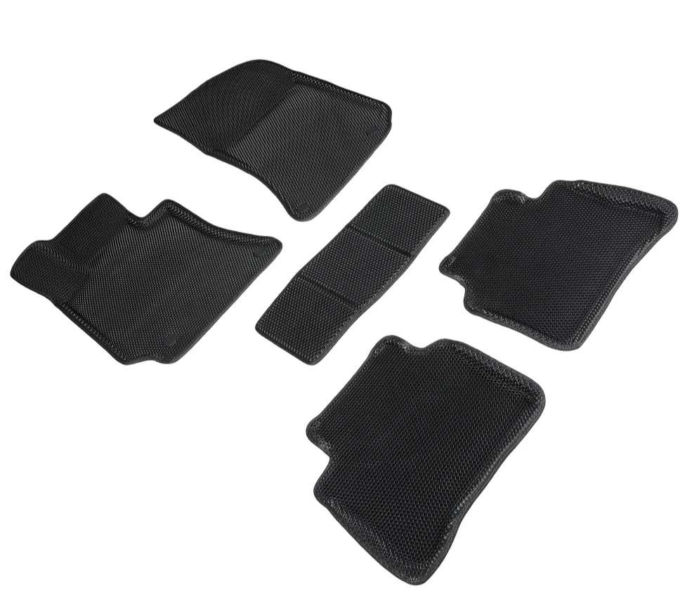 Коврики 3D EVA "СОТА" для Mercedes-Benz E-Класс AMG IV (W212, S212) Рестайлинг Черный