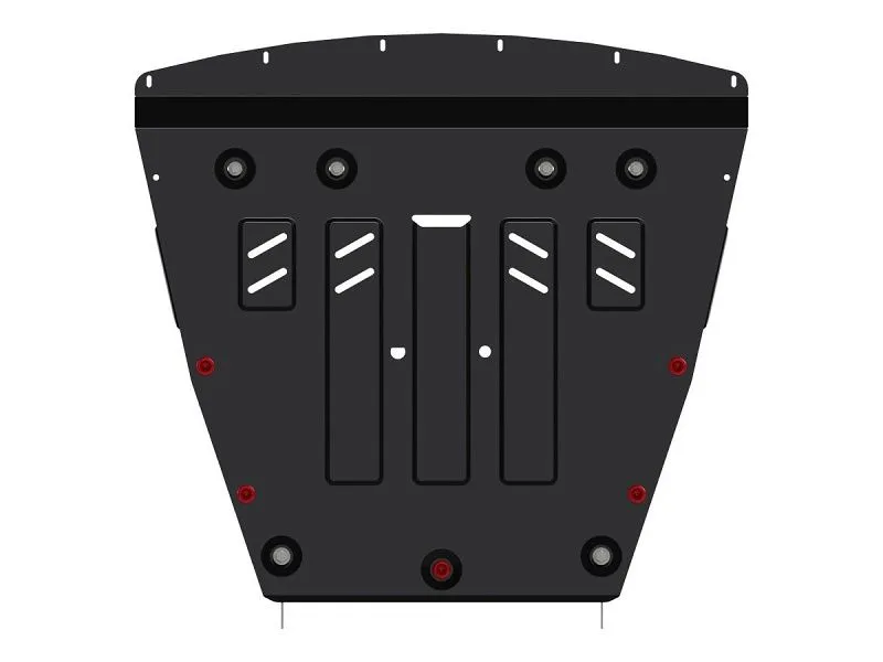 Защита картера и КПП для Nissan Qashqai II Рестайлинг