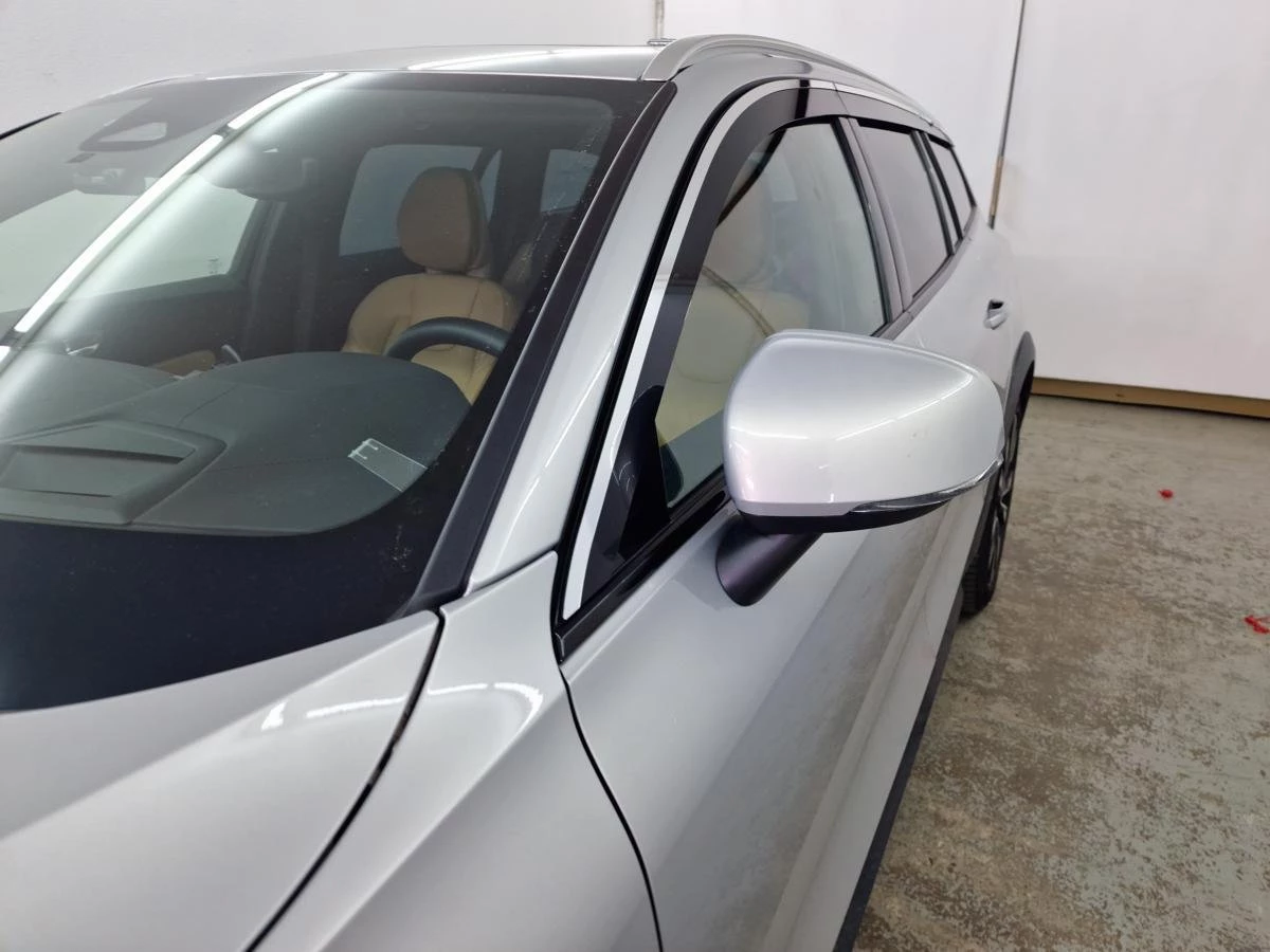 Дефлекторы окон 2D с хром накладками 6 шт. для Volvo V60 II