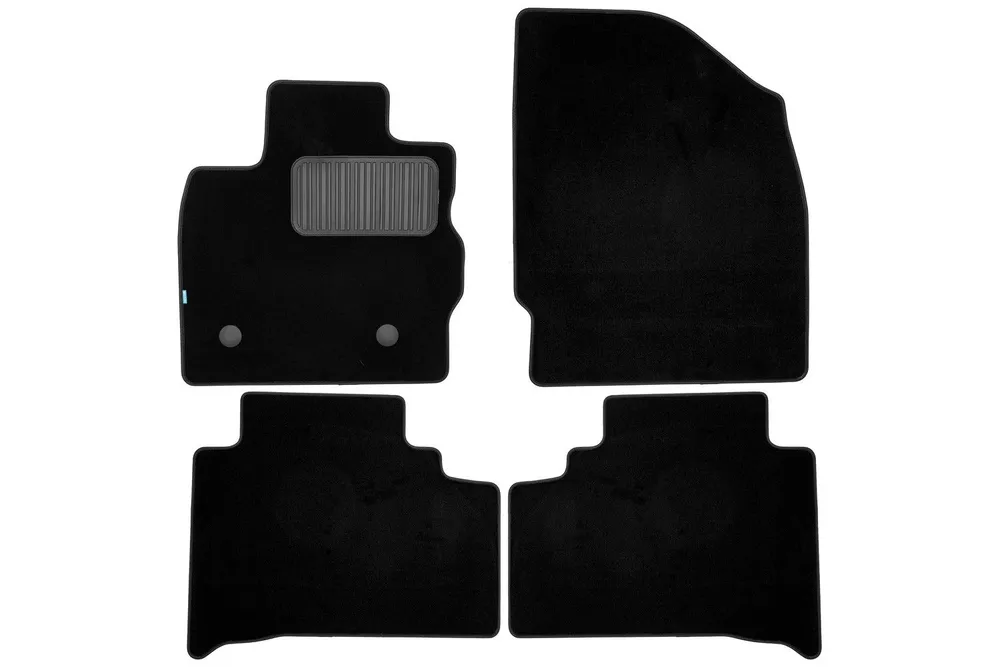 Коврики в салон Klever Premium 5шт для Mitsubishi ASX I Черный