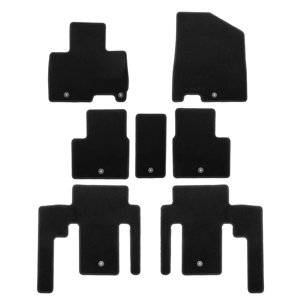 Коврики в салон Klever Econom 4шт для Kia Carnival IV Черный