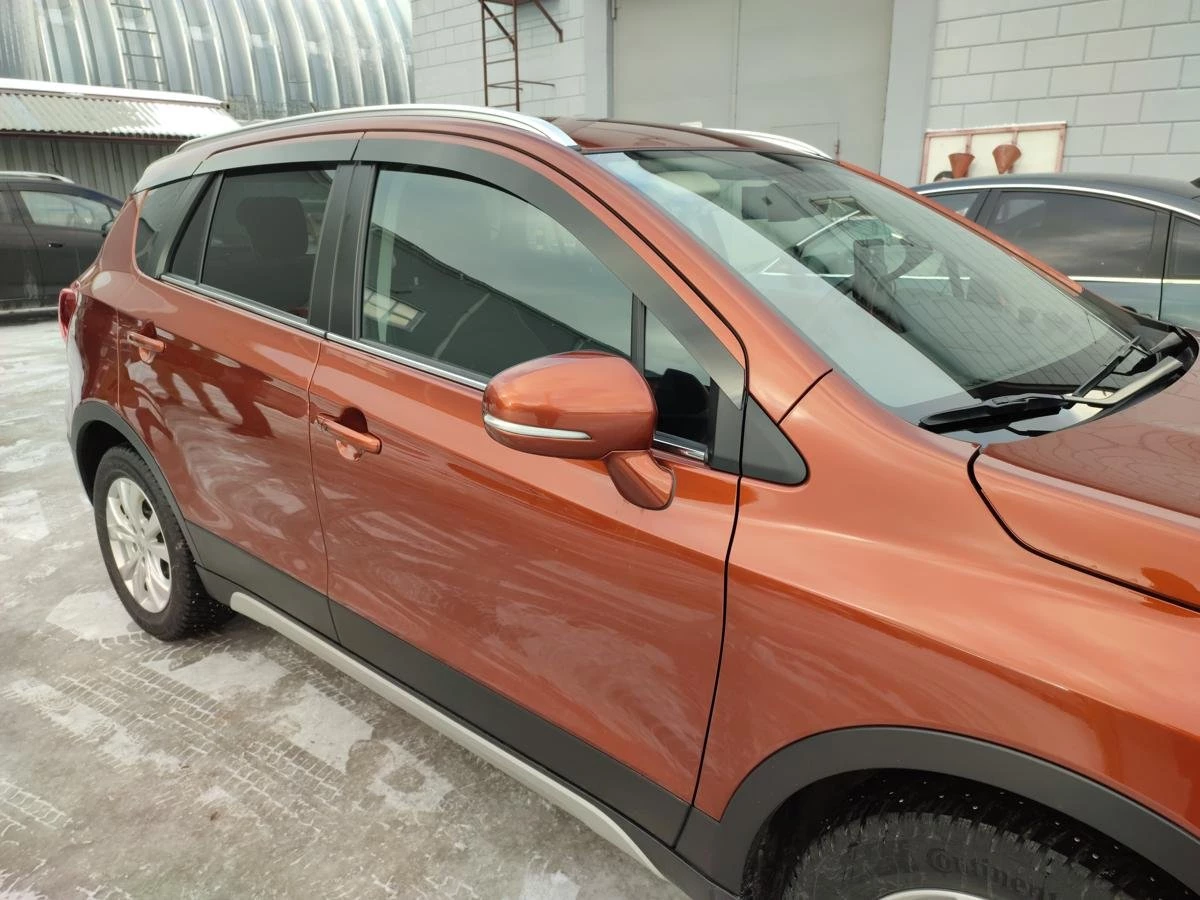 Дефлекторы окон 2D 6 шт для Suzuki SX4 II (S-Cross) Рестайлинг