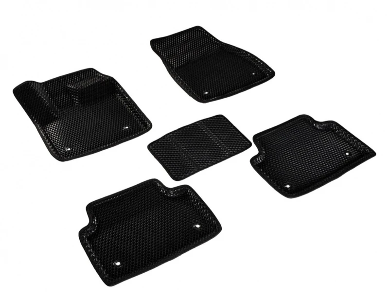 Коврики 3D EVA "РОМБ" для салона для Land Rover Range Rover Evoque II Черный Seintex 98391