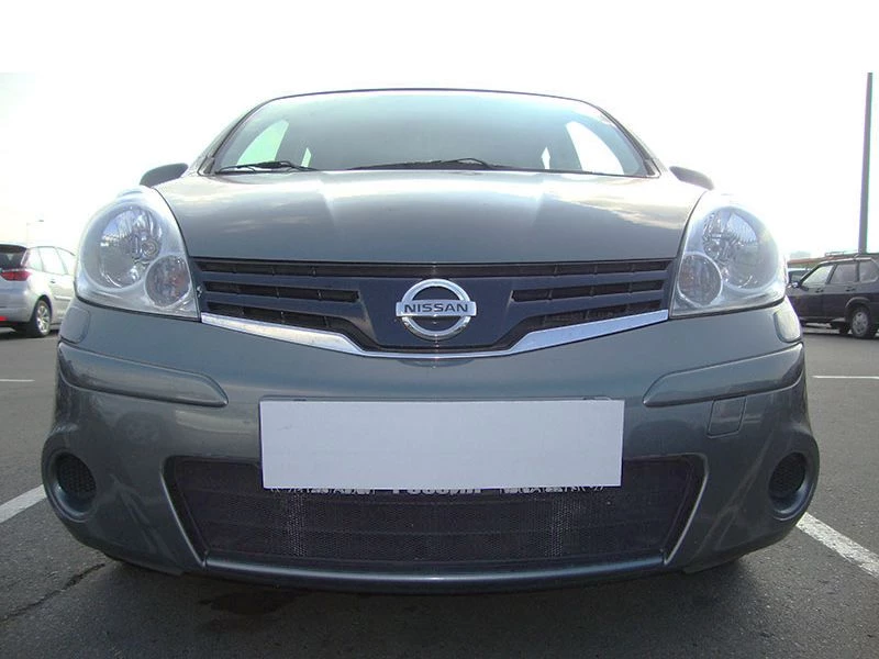 Защитная сетка радиатора для Nissan Note I Рестайлинг