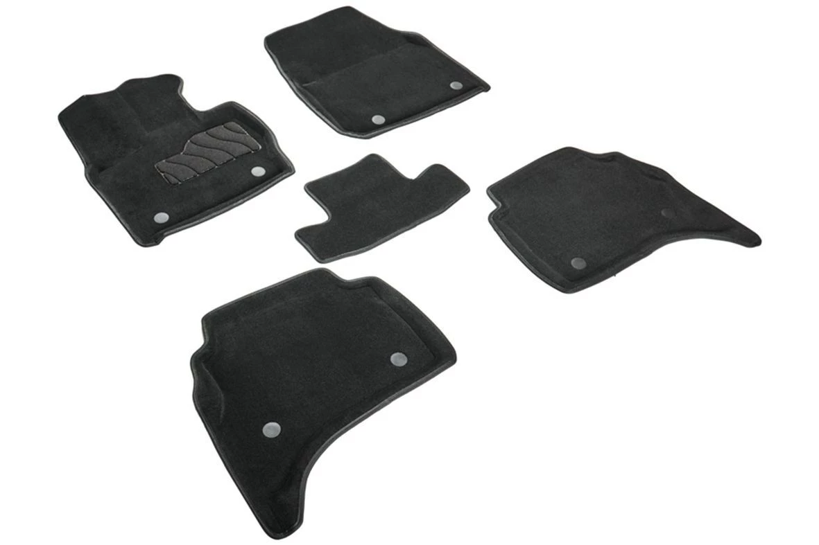 Коврики 3D ВОРС в салон для Land Rover Range Rover V Черный