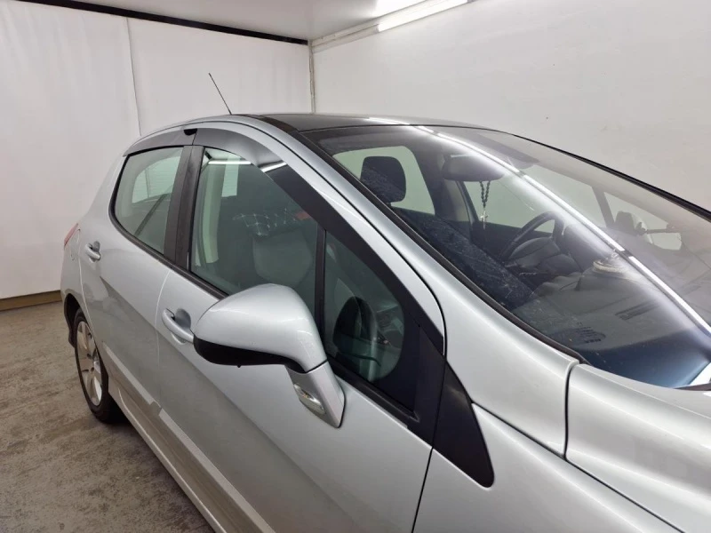 Дефлекторы окон 2D 4 шт. для Peugeot 308 I Черный Стрелка 11 2D392-4.S11