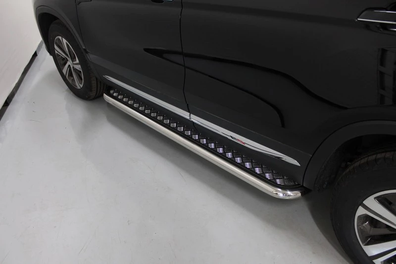 Пороги с площадкой 60,3 мм для Changan CS75 I Рестайлинг