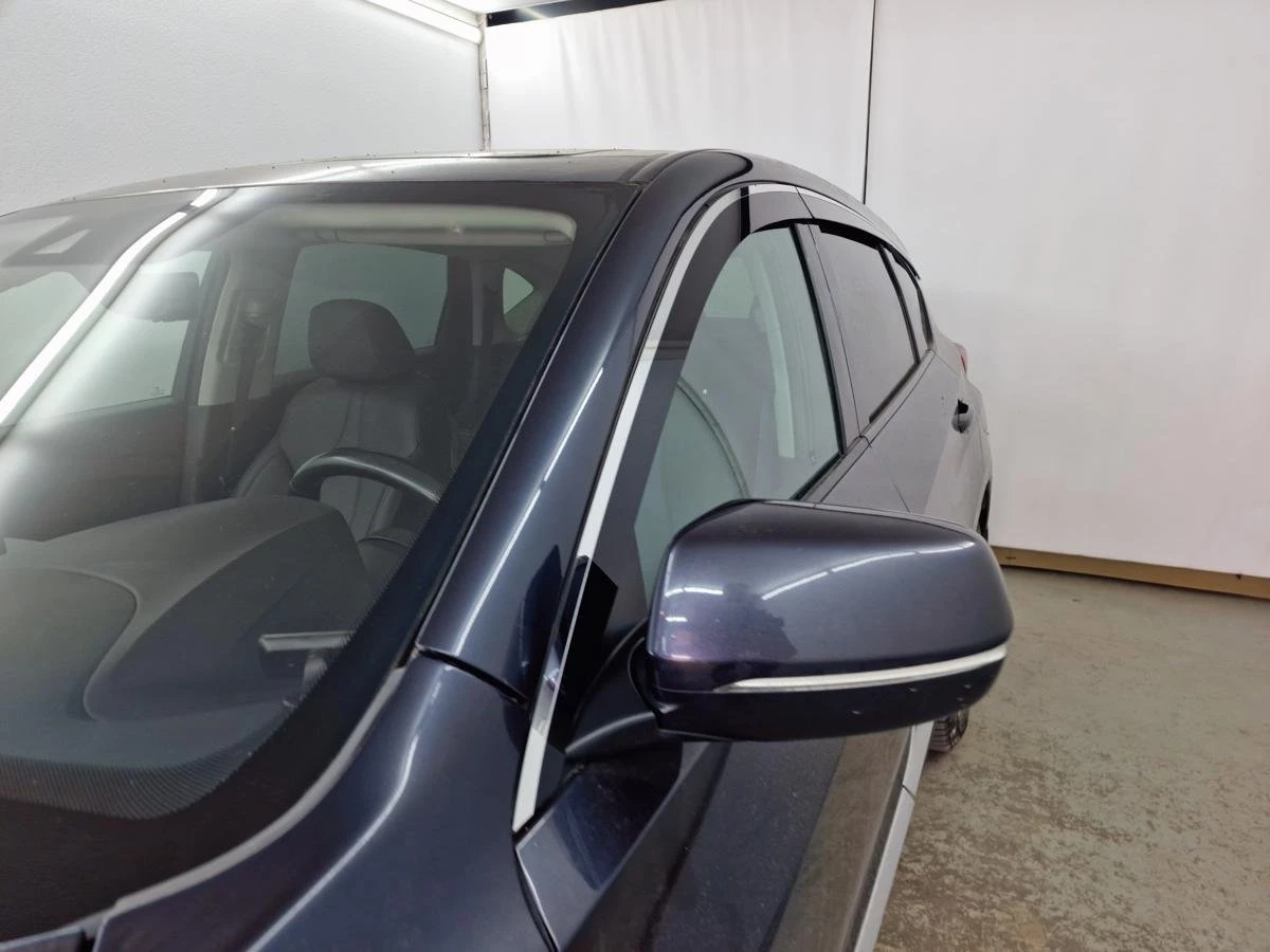 Дефлекторы окон 2D с хром накладками 6 шт. для Acura RDX III