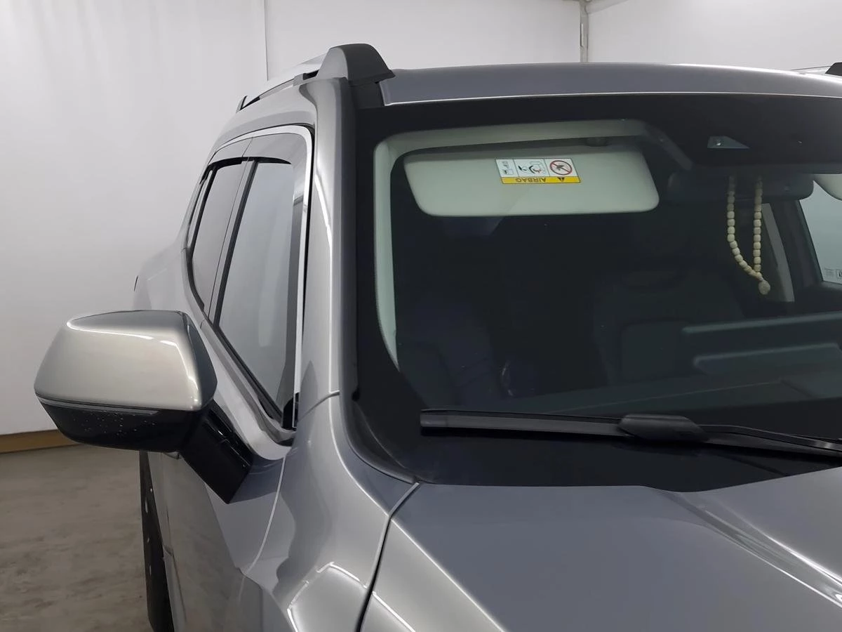 Дефлекторы окон 2D с хром накладками 6 шт. под наклоном для Haval H7 I