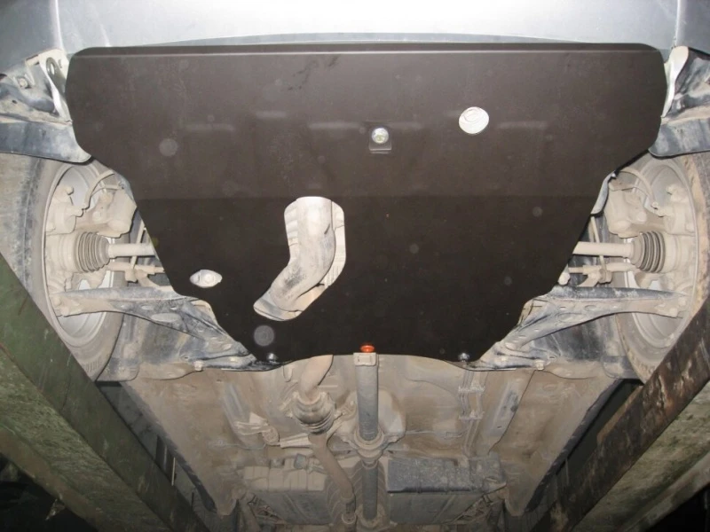 Защита картера и КПП для Toyota RAV4 II (XA20) Черный Alfeco ALF2424ST