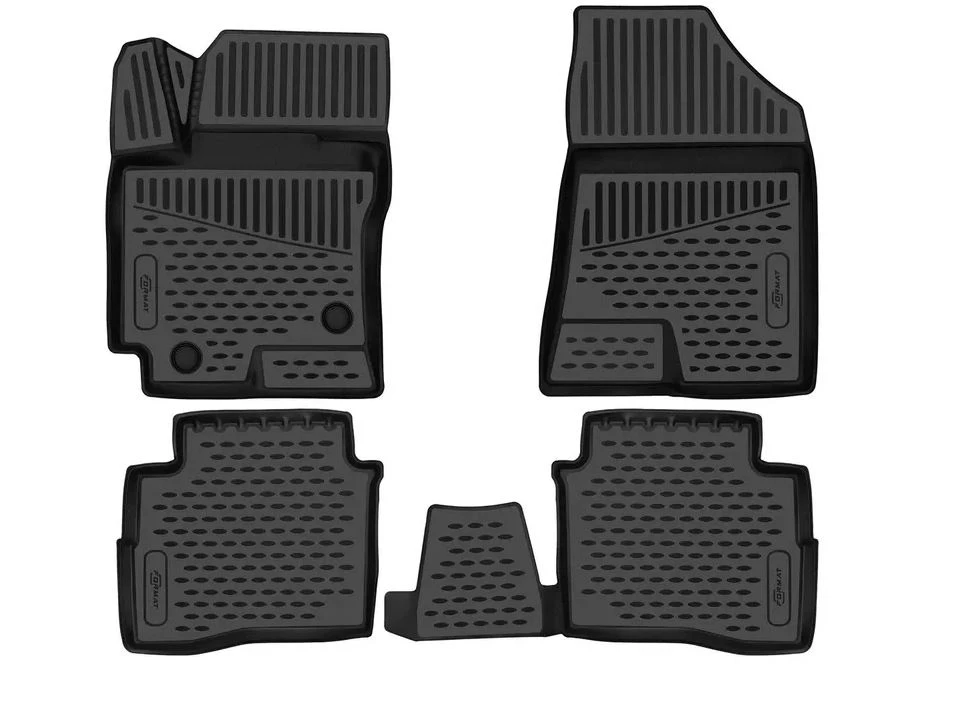 Коврики 3D в салон полиуретан 4шт для Changan Eado Plus