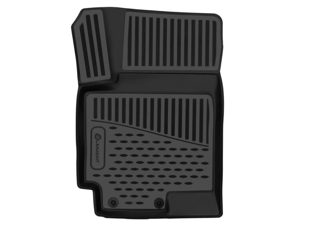 Коврик 3D в салон полиуретан для Hyundai Solaris II Рестайлинг Черный Element ELEMENT3DA58972210.FL