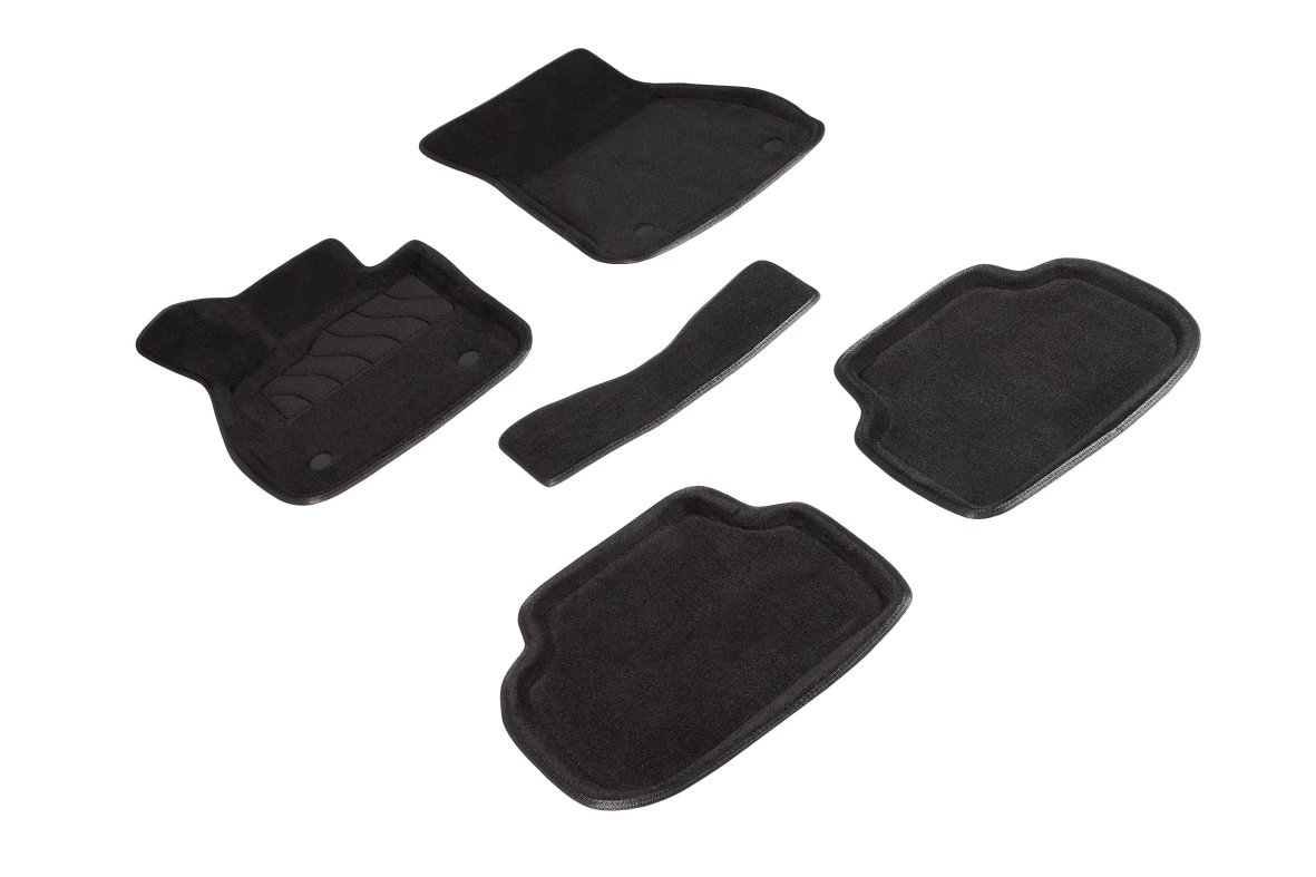 Коврики 3D ВОРС в салон для BMW 2 серии F44 Черный