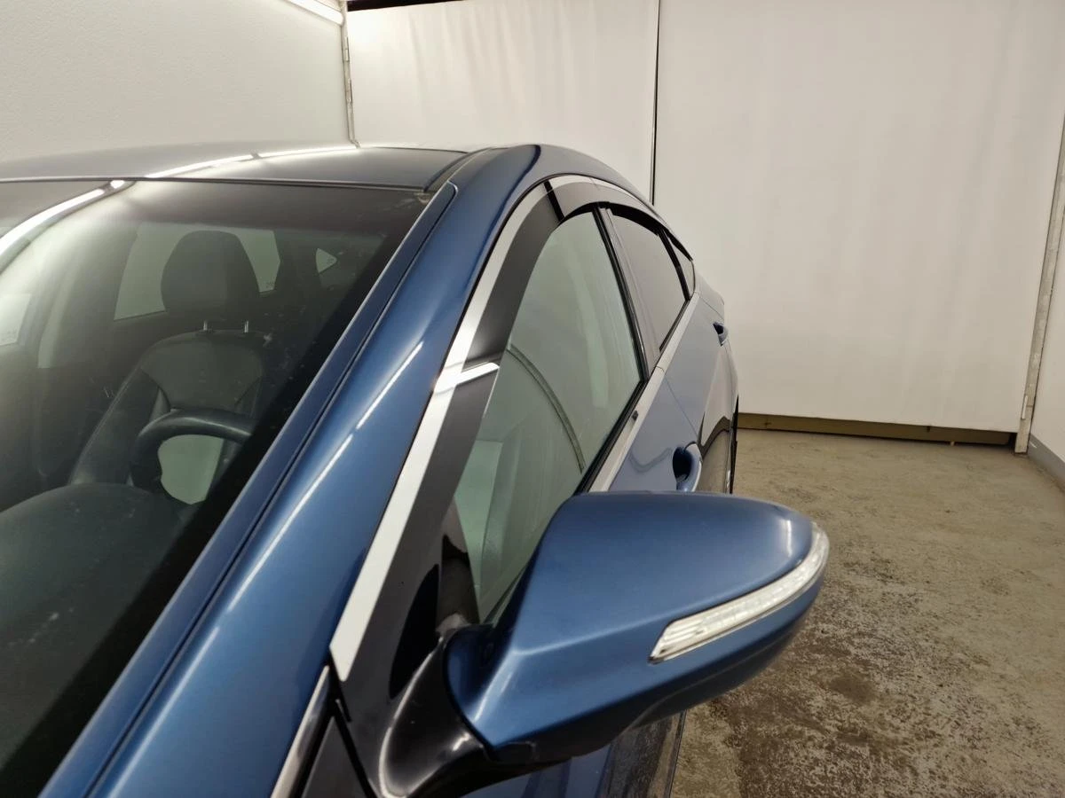 Дефлекторы окон 2D с хром накладками 6 шт. для Hyundai i40 I