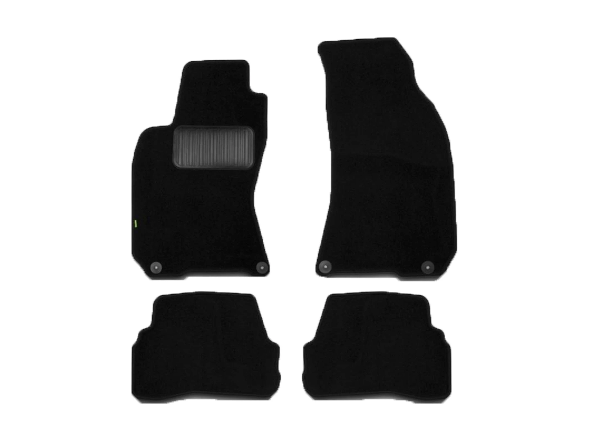 Коврики в салон текстиль Klever Standard 4 шт для Volkswagen Passat B5 Рестайлинг Черный Klever KLEVER02510901210kh