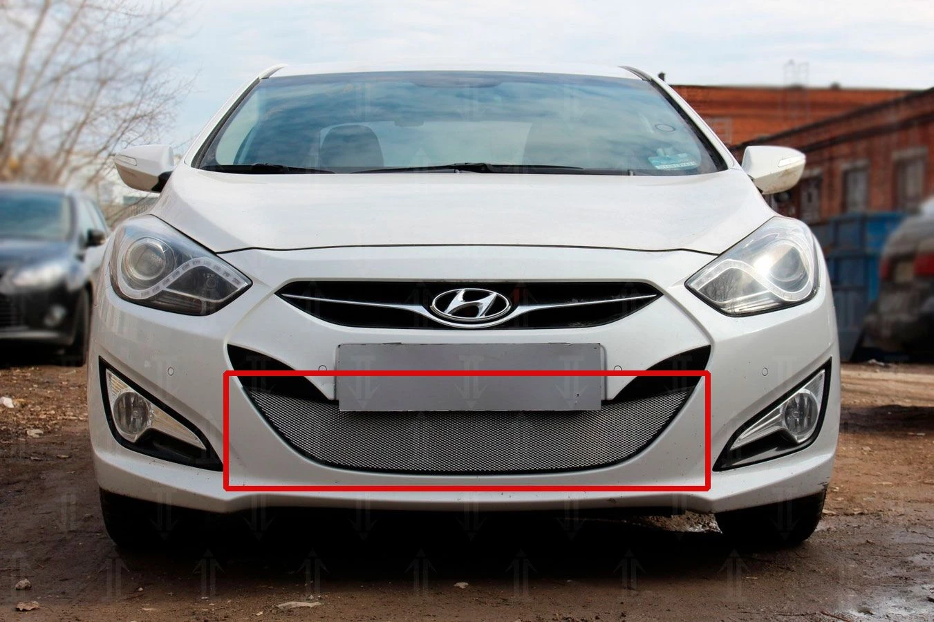 Защитная сетка радиатора для Hyundai i40 I