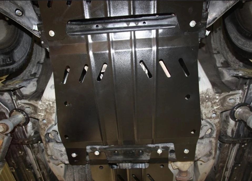Защита КПП для Mitsubishi Pajero IV Рестайлинг 1