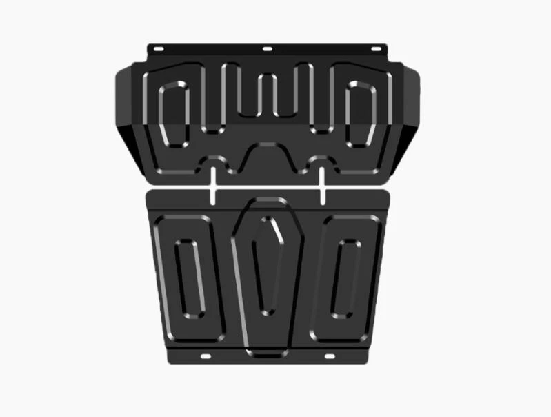 Защита радиатора и редуктора переднего моста (2 части) для Changan HUNTER PLUS