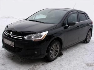 Дефлектор капота темный для Citroen C4 II  SIM NLD.SCIC41112