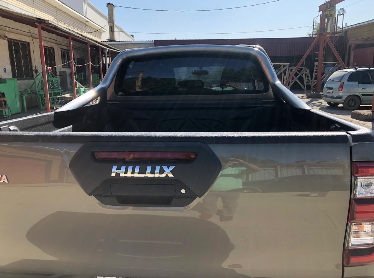 Защитные дуги d76 мм для Toyota Hilux VIII Рестайлинг