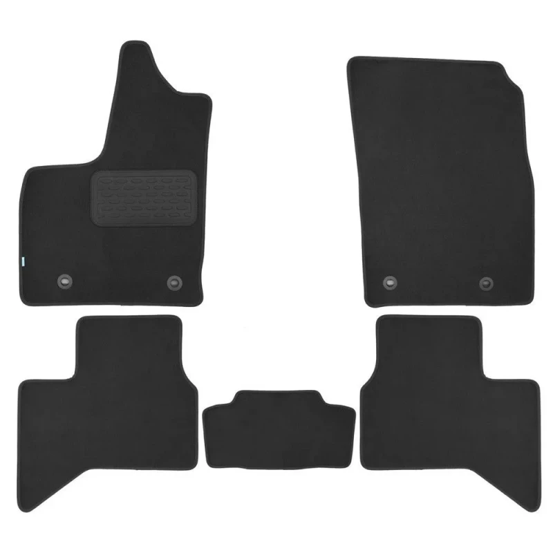 Коврики в салон Klever Premium 5шт для Toyota Land Cruiser 300 Series Черный Klever KVR05.048.106.22110kh