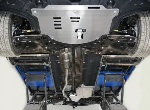 Защиты комплект (картер и КПП, заднего редуктора, бак) для Hyundai Palisade I Рестайлинг  ТСС ZKTCC00485K