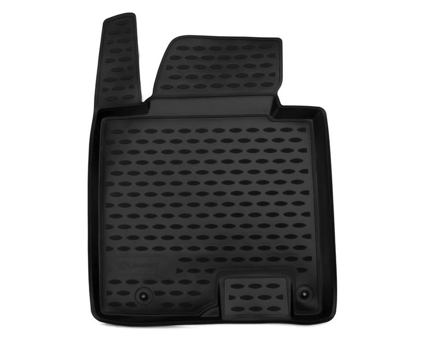 Коврик 3D в салон полиуретан для Kia Ceed II Рестайлинг Черный Element ELEMENT2543210FL
