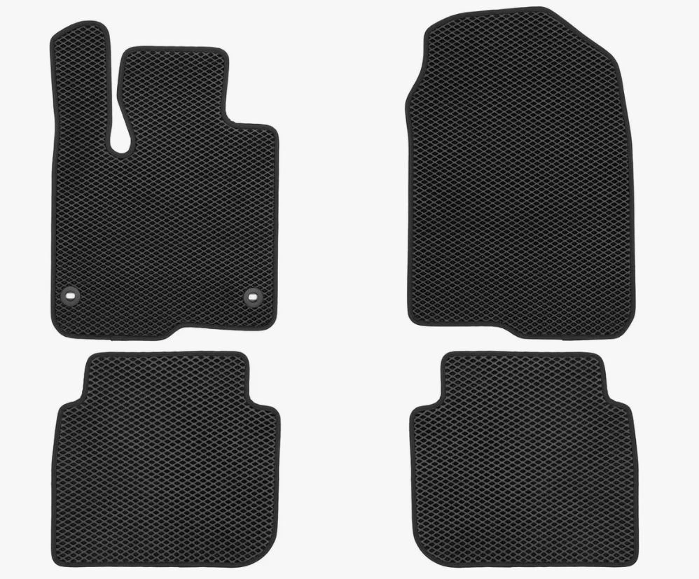 EVA коврики в салон 4шт для Honda UR-V I Рестайлинг 2 Черный