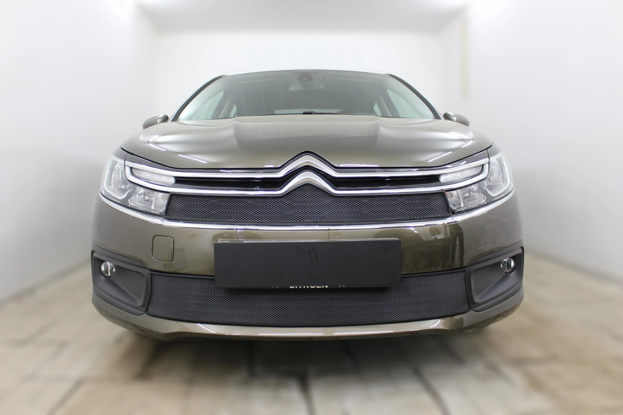 Комплект сеток black верх и низ для Citroen C4 II Рестайлинг