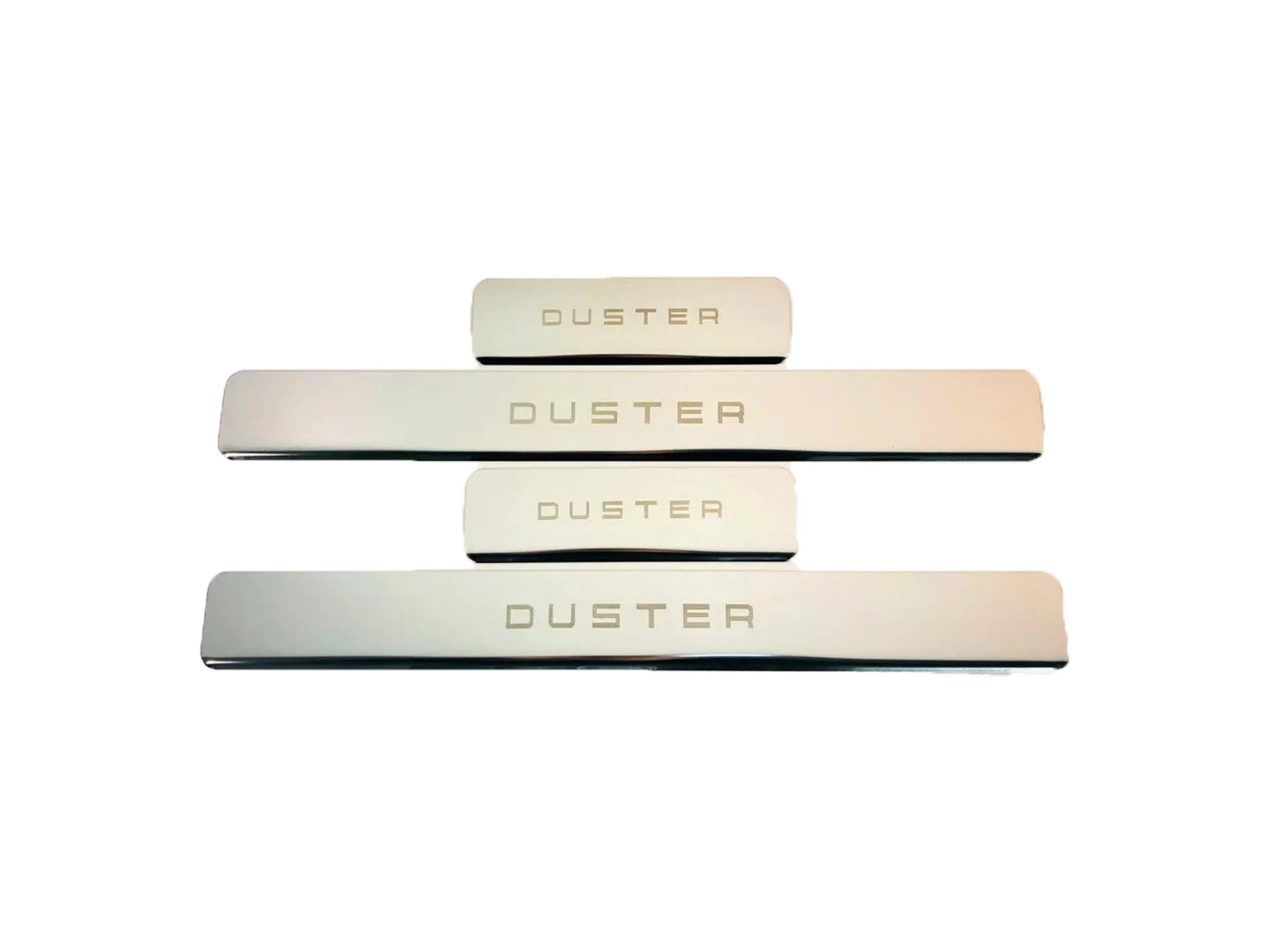 Накладки на пороги из нержавеющей стали 4шт. для Renault Duster II