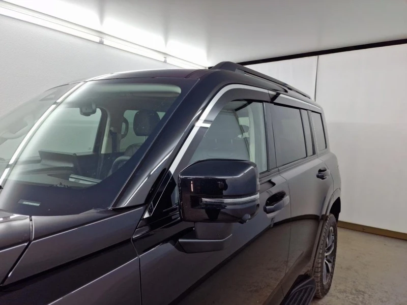 Дефлекторы окон 2D с хром накладками 6 шт. для Haval H9 II Хром Стрелка 11 2D253-6C.S11