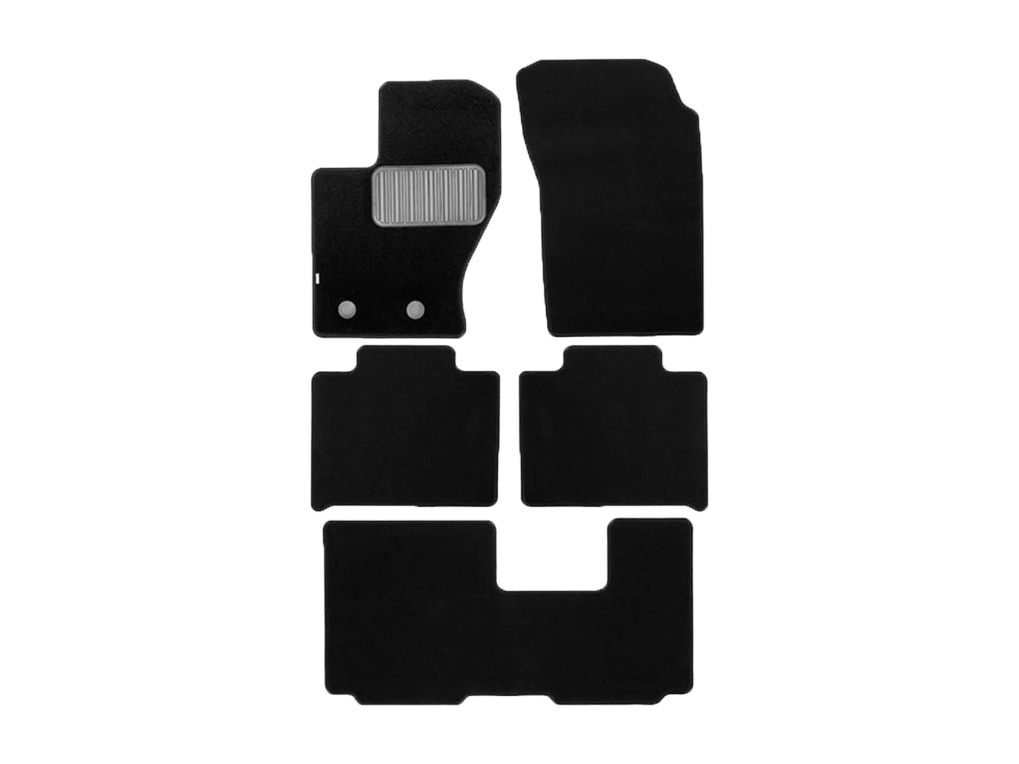 Коврики в салон текстиль Klever Standard 5 шт для Haval H9 II Черный Klever KLEVER02.A71450.010kh