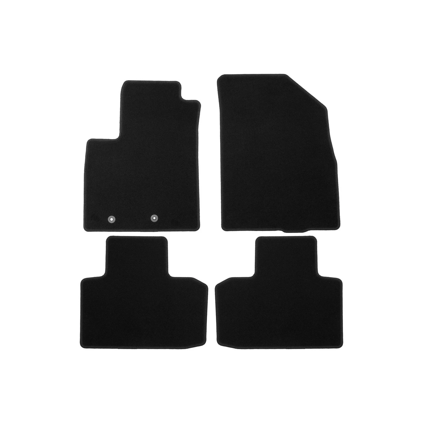 Коврики в салон Klever Econom 4шт для Dongfeng Shine Max Черный Klever KLEVER0109600801200k