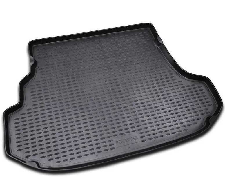 Коврик в багажник для Subaru Forester II Рестайлинг Черный