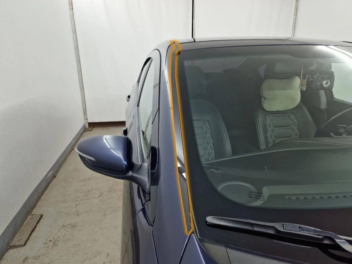 Водосток лобового стекла Премиум для Kia Cerato III Рестайлинг (Classic)