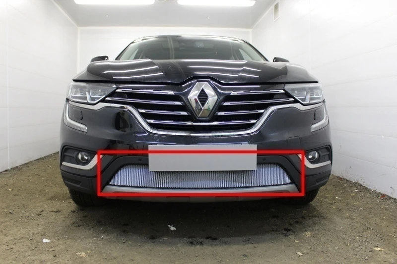 Защитная сетка радиатора для Renault Koleos II Хром Стрелка 11 RKOL16.chrome