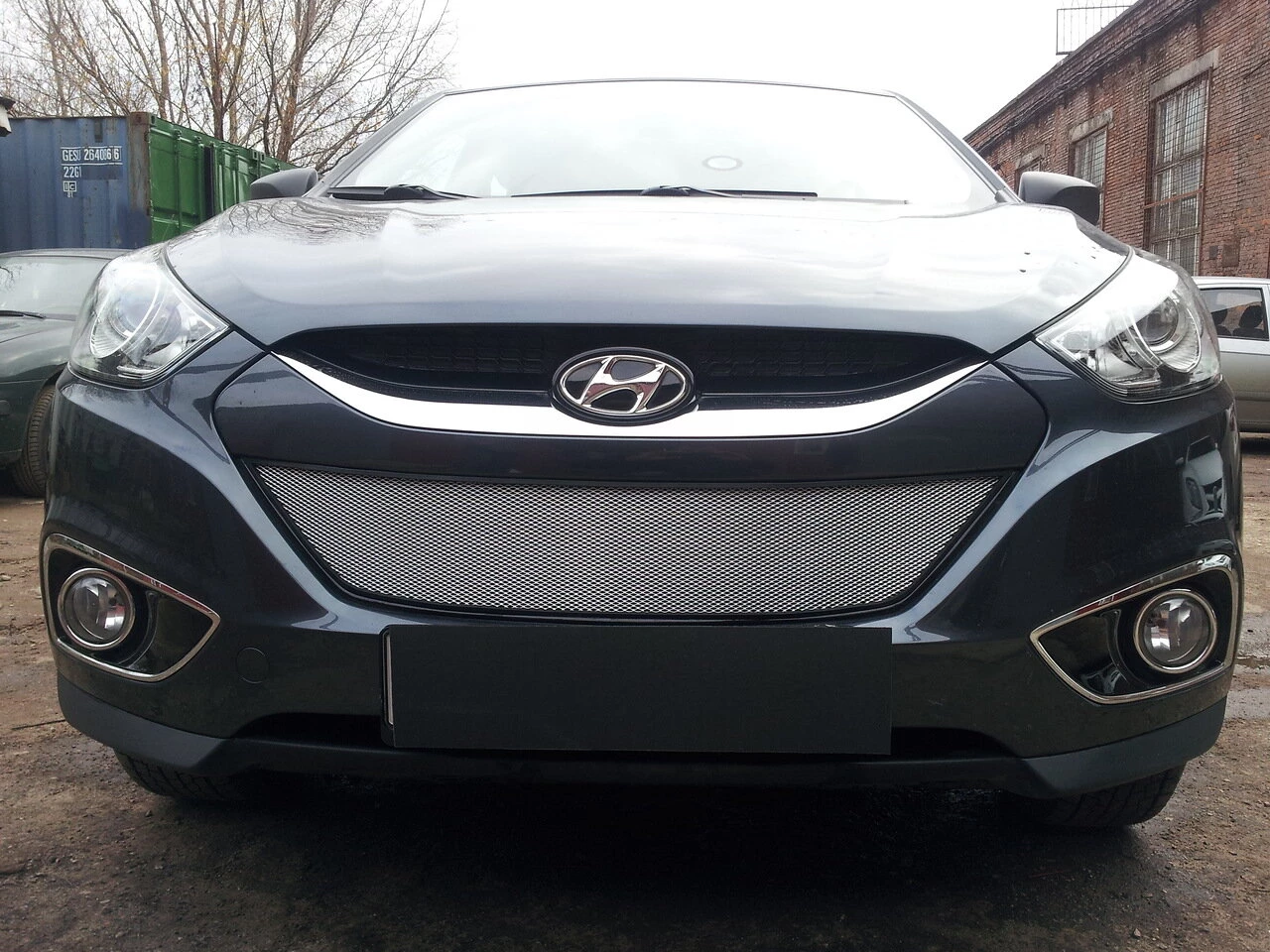 Защитная сетка радиатора для Hyundai ix35 I