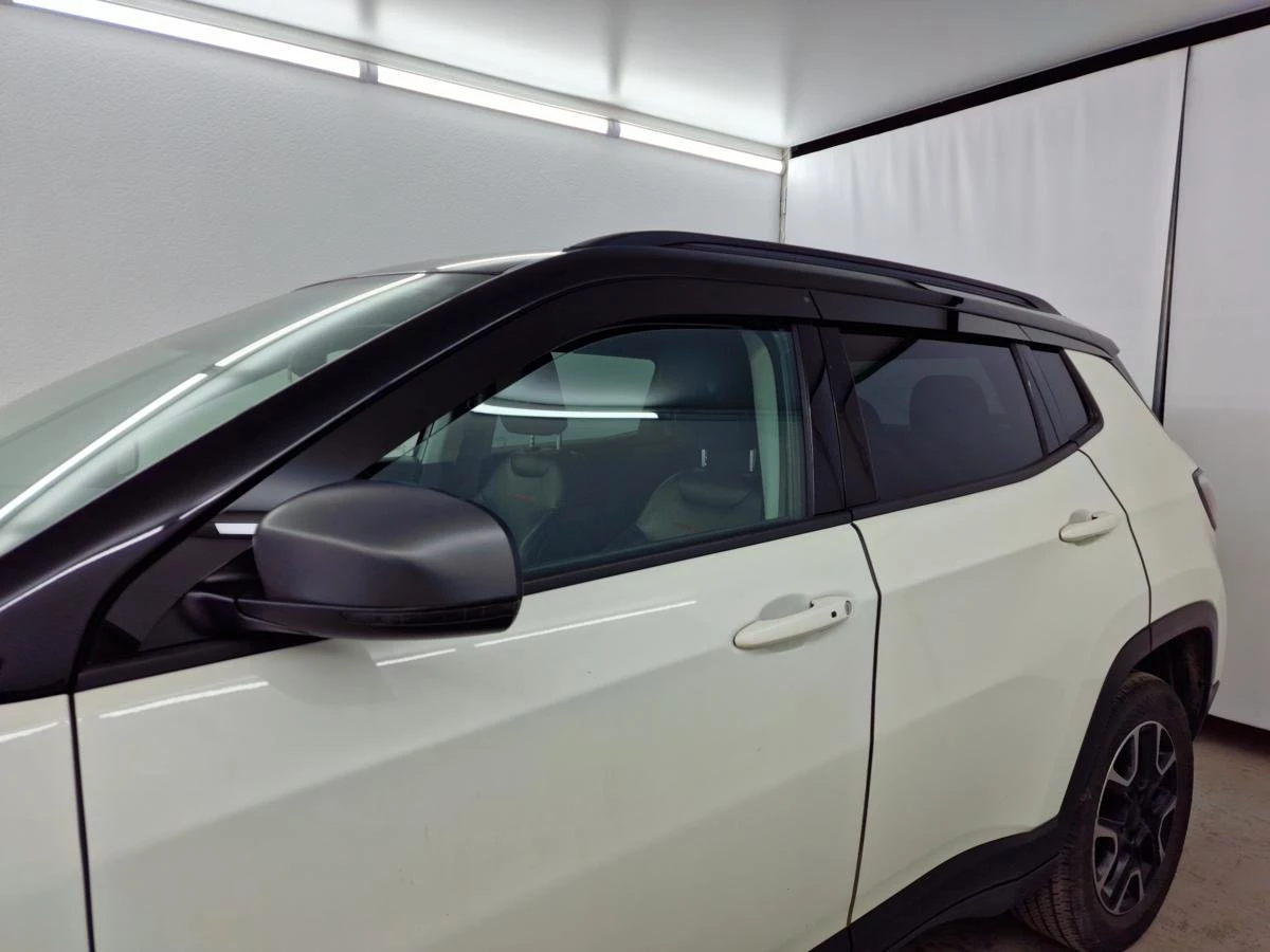 Дефлекторы окон 2D 6 шт для Jeep Compass II Черные Стрелка 11 2D196-6.S11