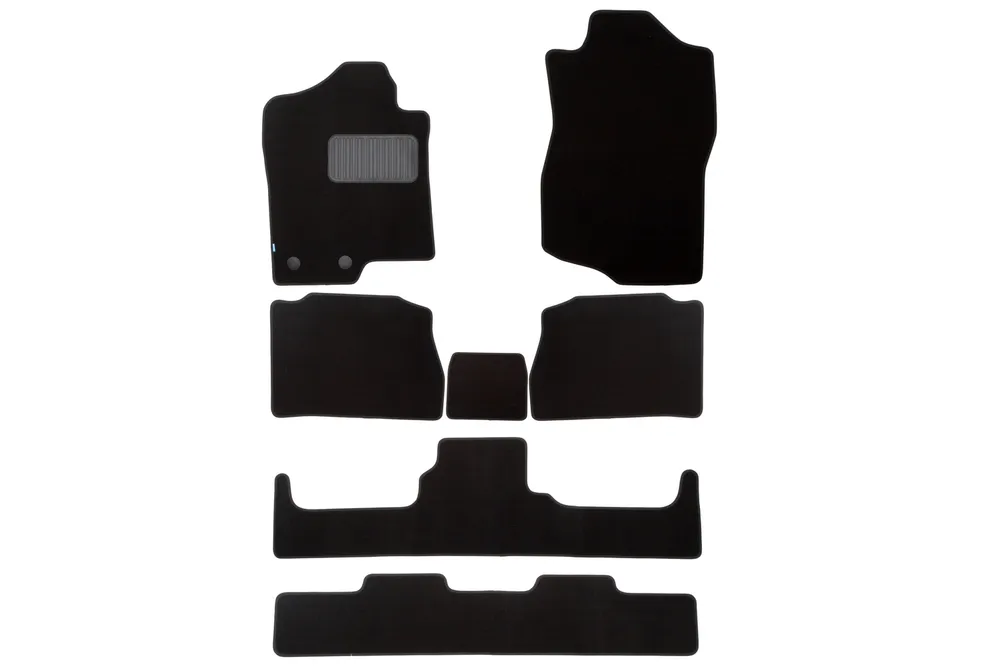 Коврики в салон Klever Premium 7шт для Chevrolet Tahoe III Черный